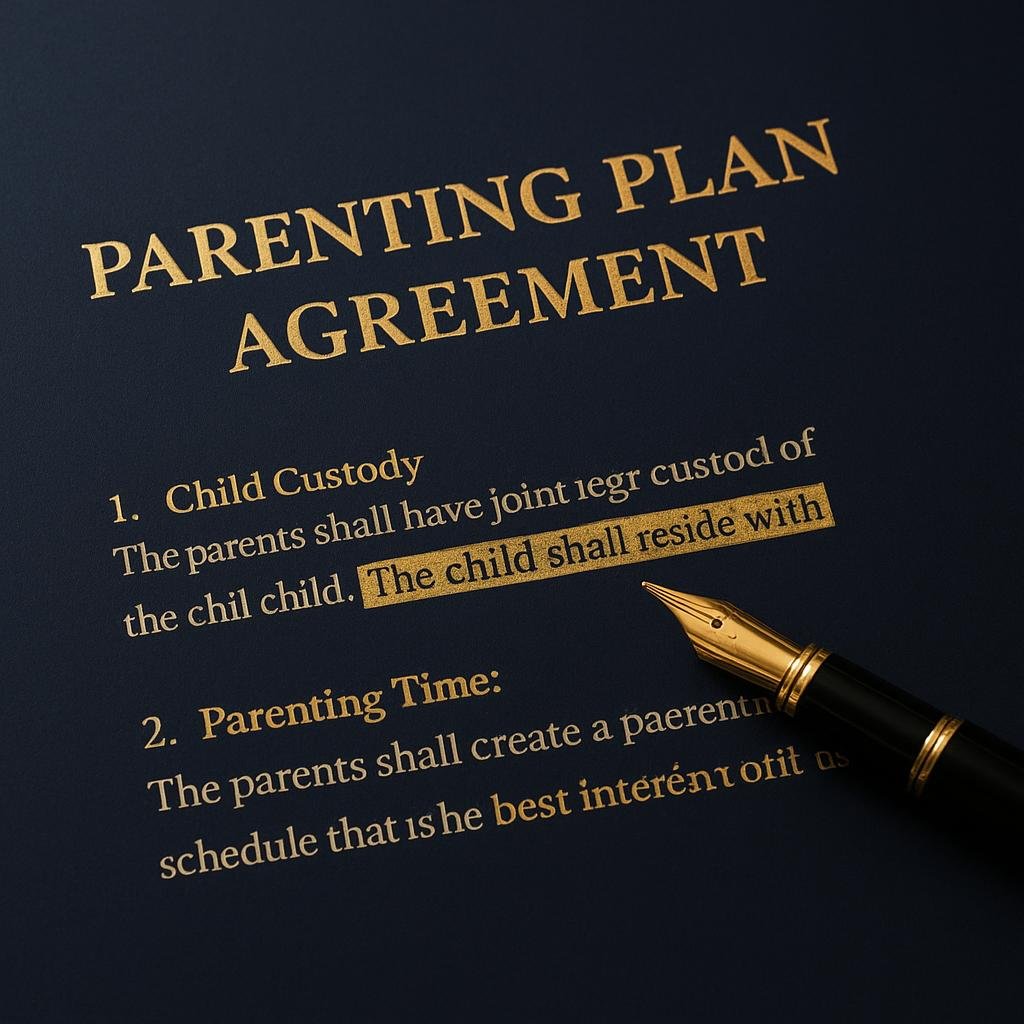 How to Write a Parenting Plan That Protects You From Future Conflict