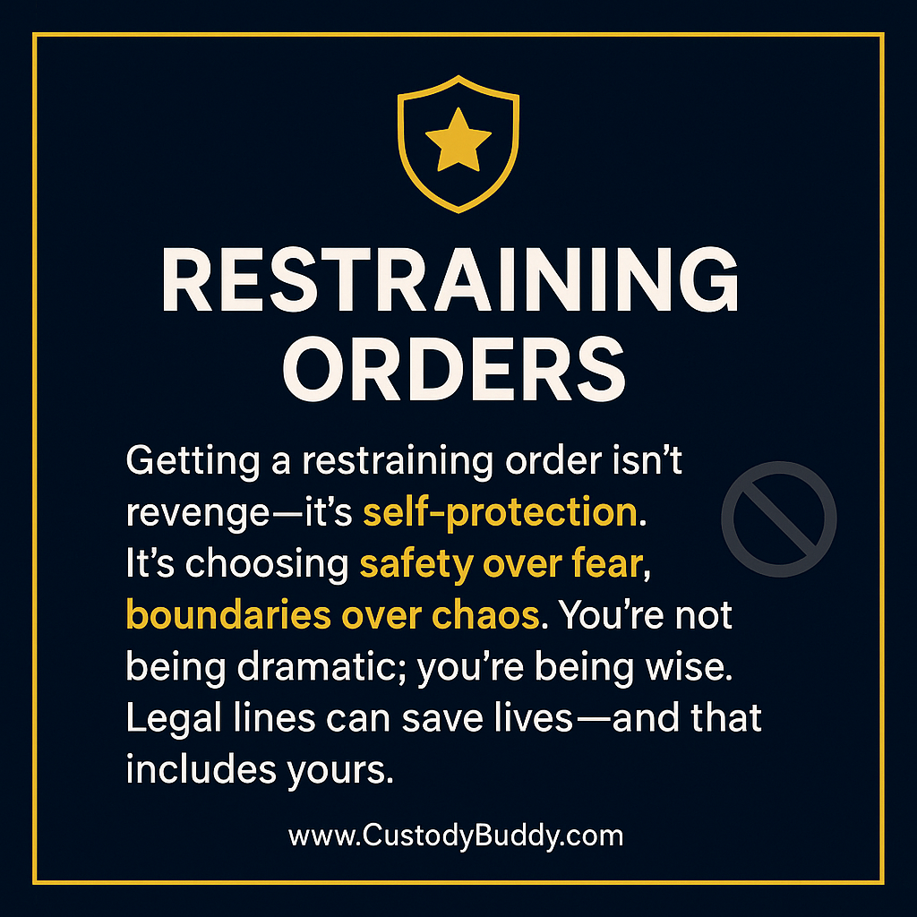 RESTRAINING ORDERS