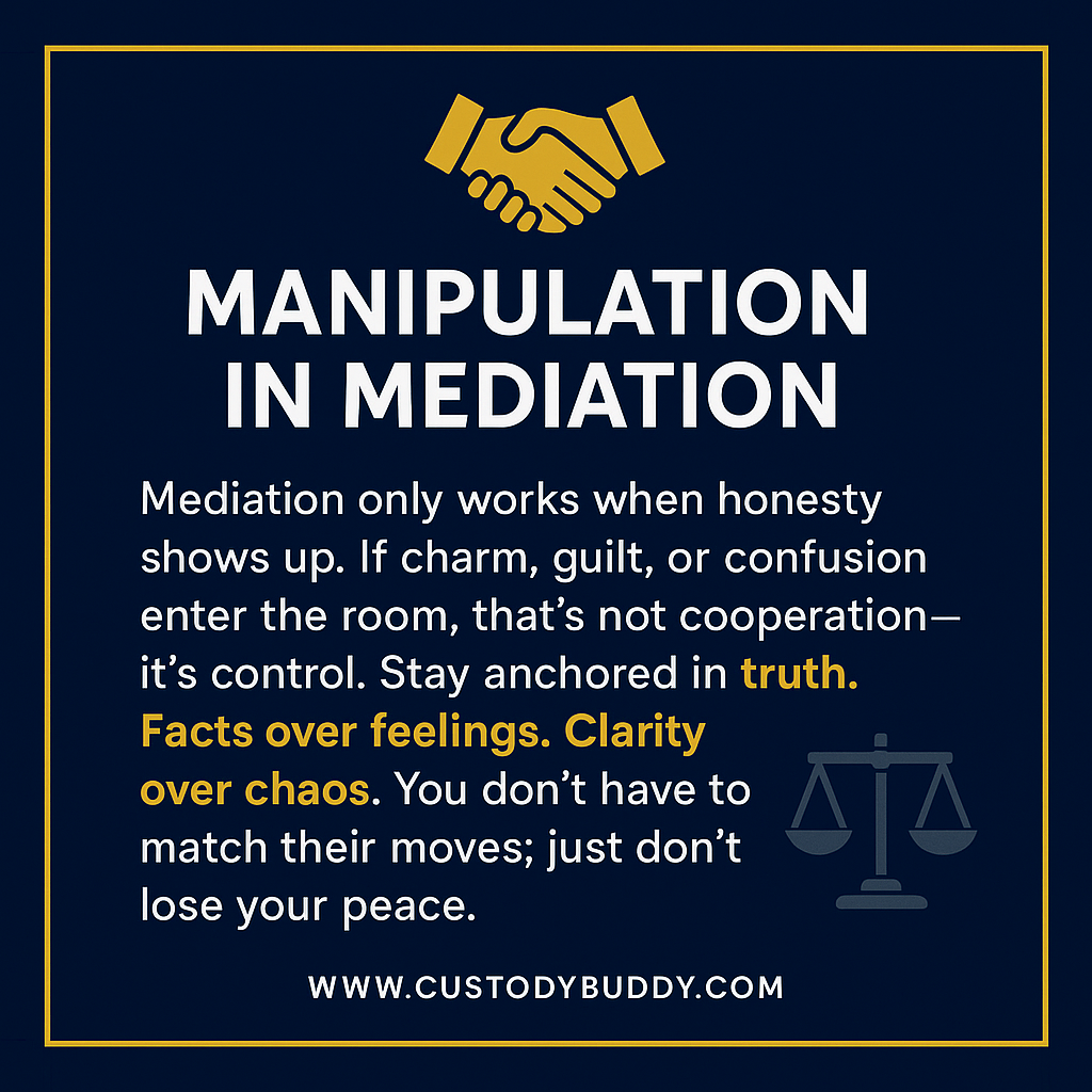 MANIPULATION IN MEDIATION