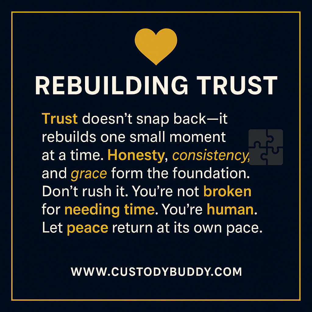 REBUILDING TRUST