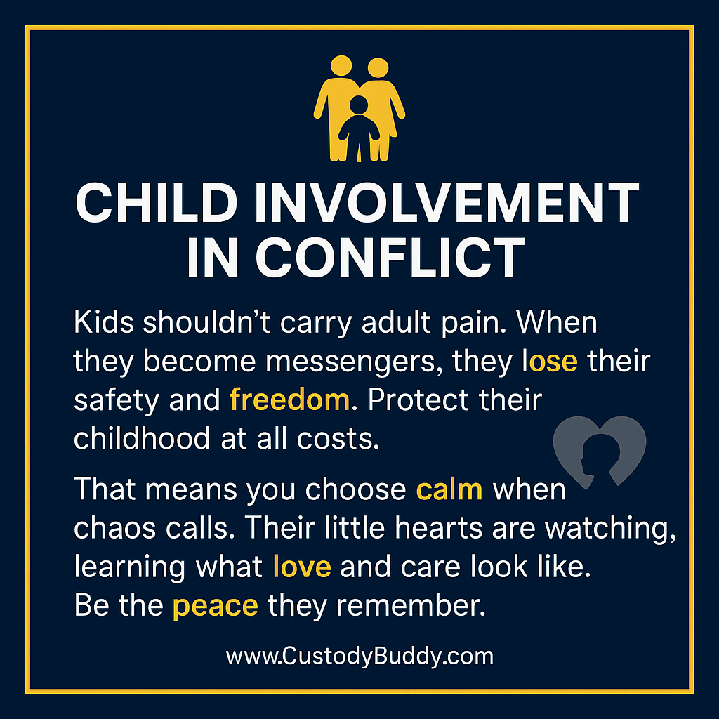 CHILD INVOLVEMENT IN CONFLICT