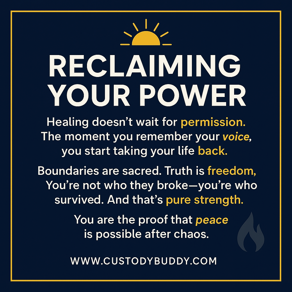 RECLAIMING YOUR POWER