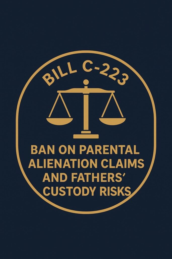 Bill C-223's Ban on Parental Alienation Claims and Fathers' Custody Risks