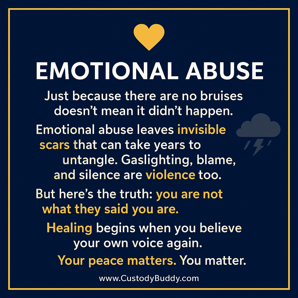 Understanding Emotional Abuse: Healing from Invisible Scars and Reclaiming Your Life