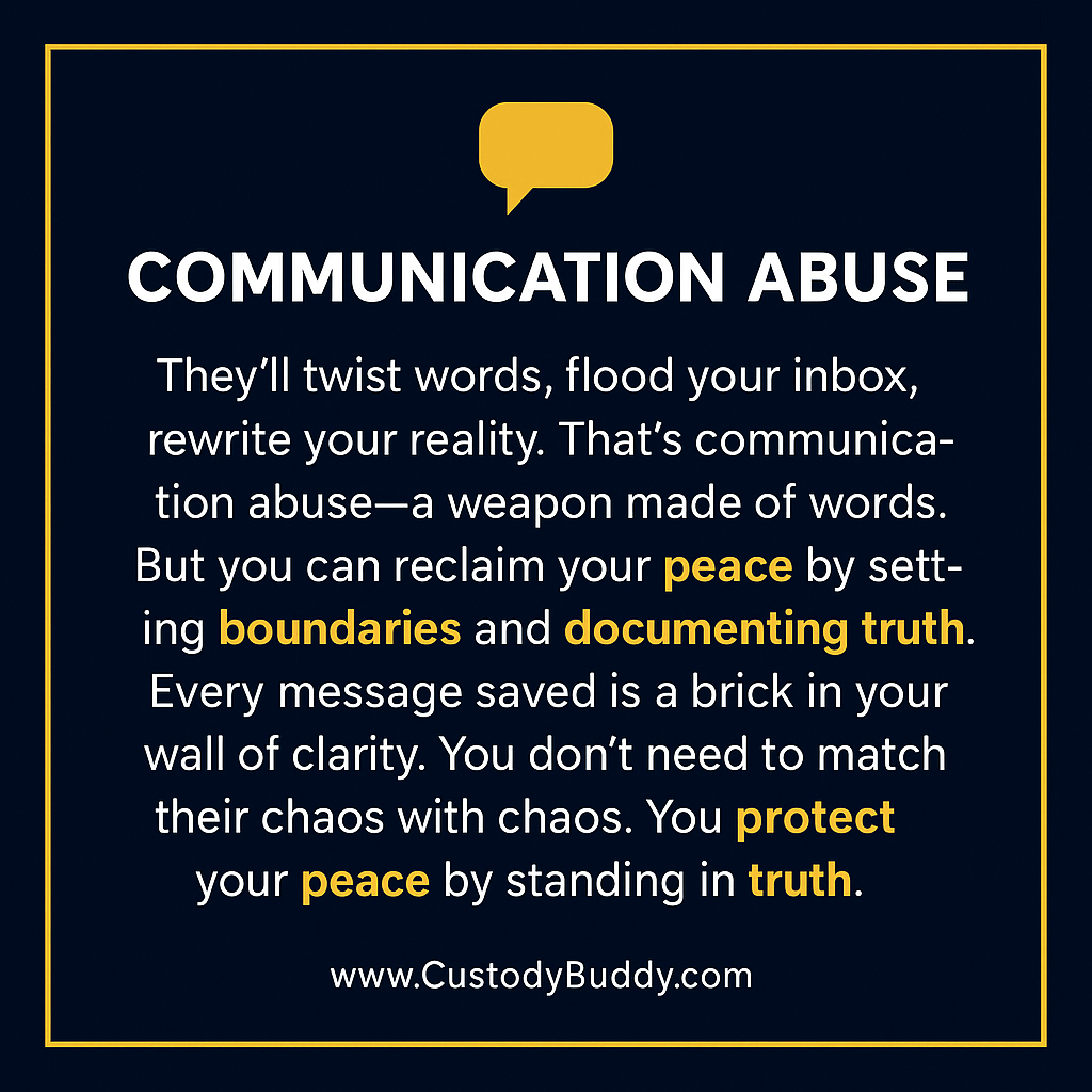 Mastering Communication Abuse: Reclaim Your Peace and Sanity in High-Conflict Situations