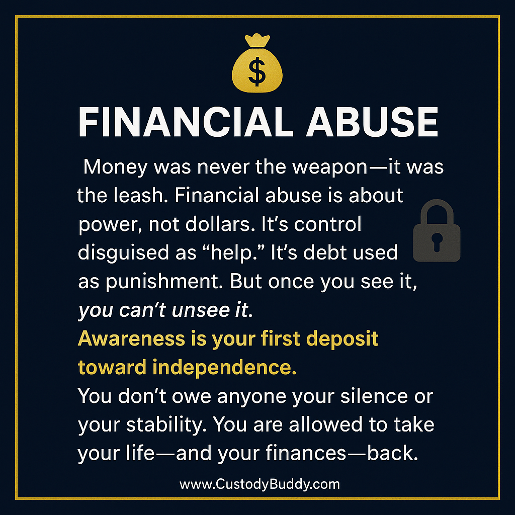 Recognizing Financial Abuse: Reclaim Your Power and Break Free from Control