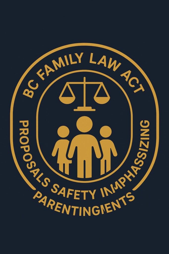 BC Family Law Act Proposals Emphasizing Child Safety in Parenting Arrangements