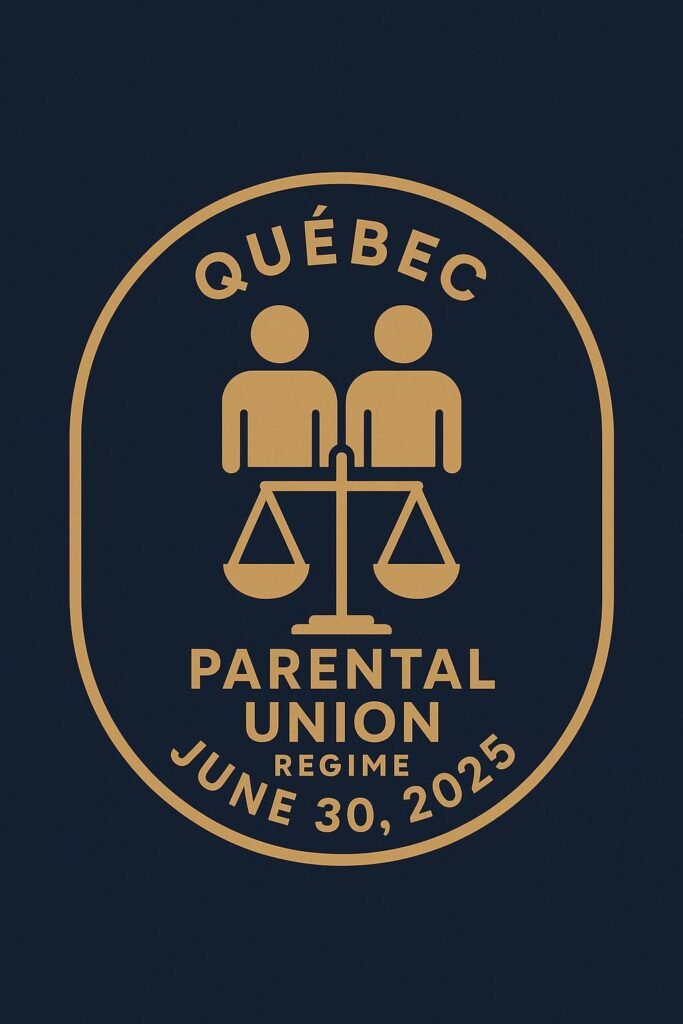 Quebec's Parental Union Regime Effective June 30, 2025: Boost for Common-Law Fathers' Property Rights in Separation.