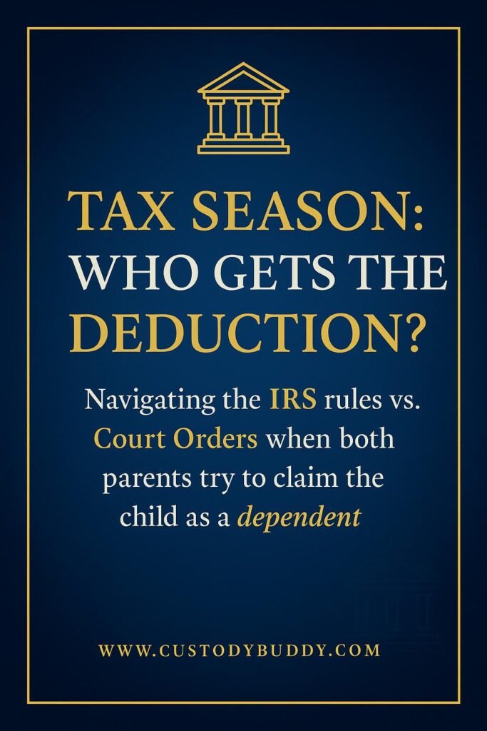 Navigating the IRS rules vs. Court Orders when both parents try to claim the child as a dependent.
